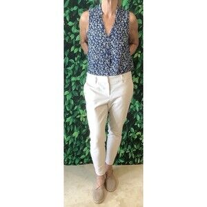 👖 Prosecco Khaki Ankle Pants Women’s Size 4